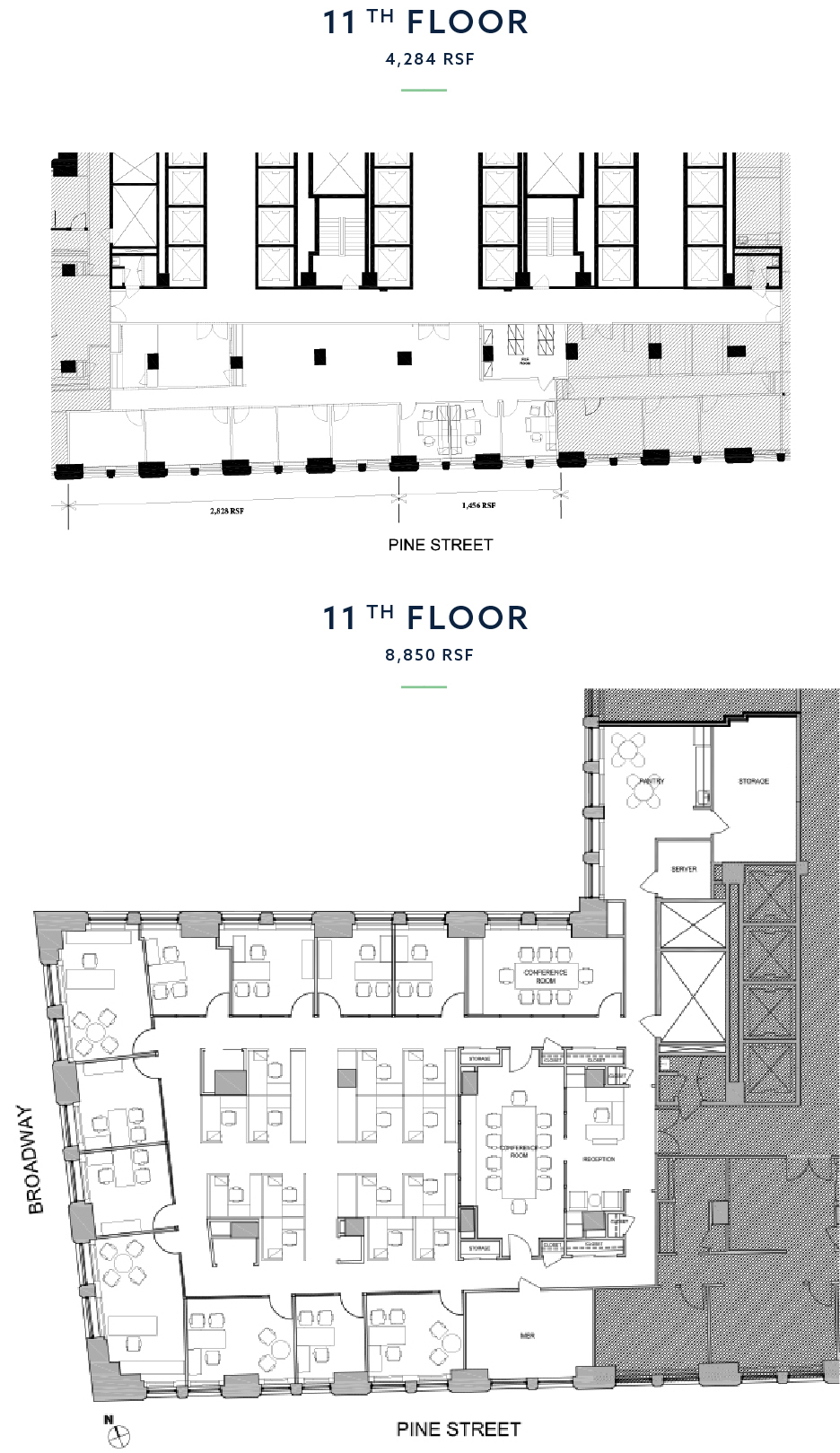 Combined 11th Floor Suites Floorplan