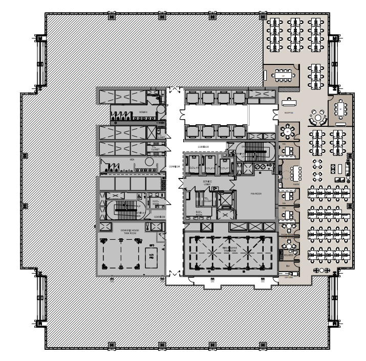 TEST FIT Floorplan